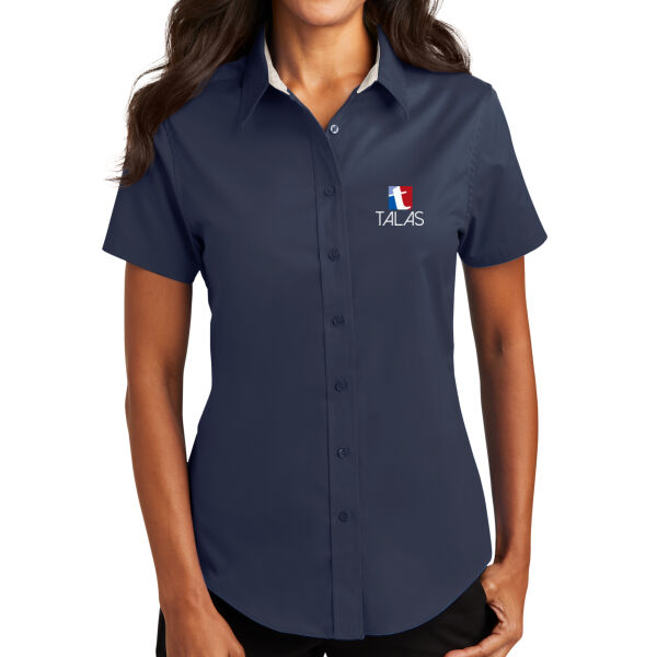 Texas ALAS Printed - Women's Short Sleeve Easy Care Shirt Thumbnail
