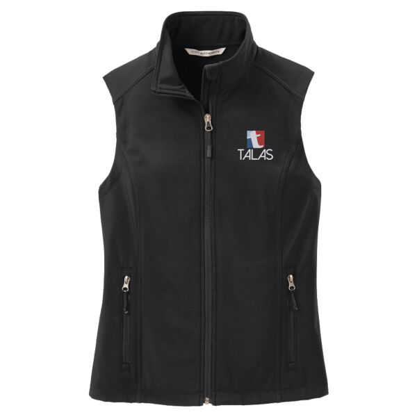 Texas ALAS Embroidered - Ladies Core Soft Shell Vest Thumbnail