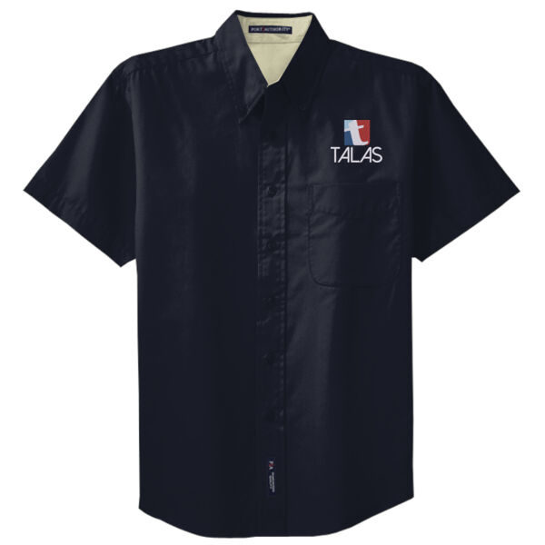 Texas ALAS Embroidered - Short Sleeve Easy Care Shirt Thumbnail