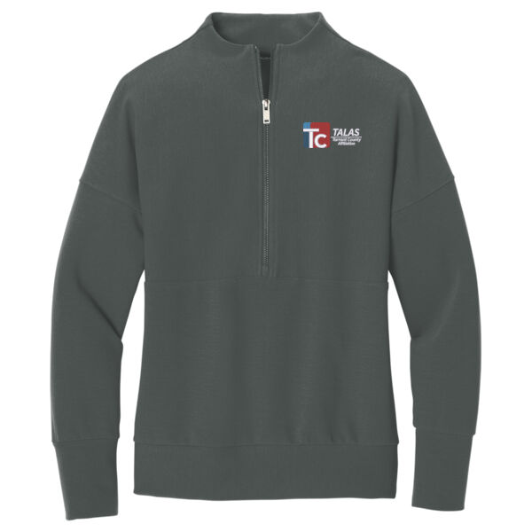 Tarrant County Texas ALAS Embroidered - Women's Linear Texture 1/4 Zip Thumbnail