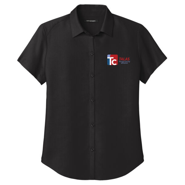 Tarrant County Texas ALAS Printed - Women's Short Sleeve UV Dockside Shirt Thumbnail
