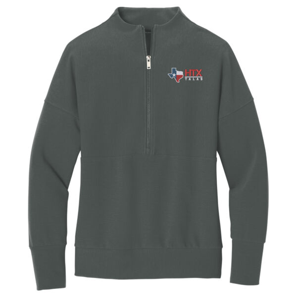 HTX ALAS Embroidered - Women's Linear Texture 1/4 Zip Thumbnail