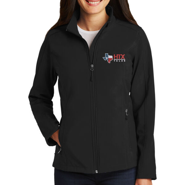 HTX ALAS Embroidered - Ladies Core Soft Shell Jacket Thumbnail