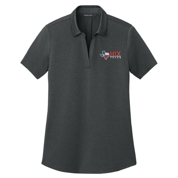 HTX ALAS Embroidered - Women's Recharge Jersey Polo Thumbnail