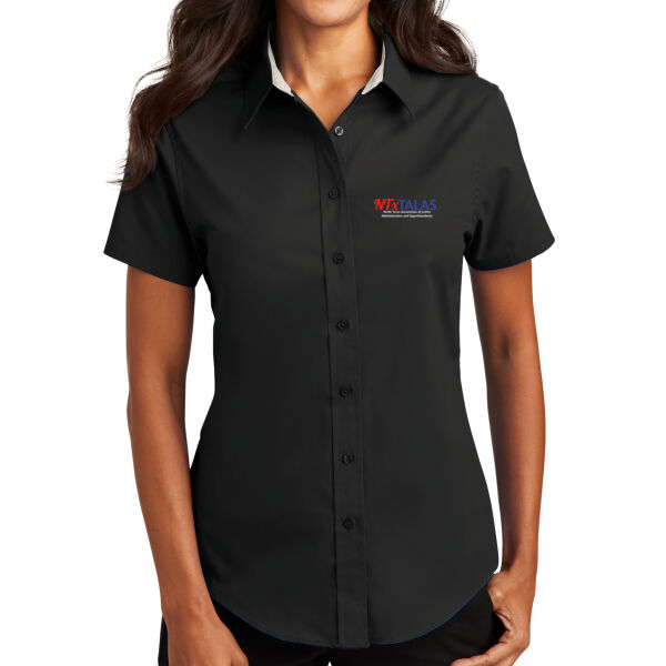 NTX ALAS Printed - Women's Short Sleeve Easy Care Shirt Thumbnail