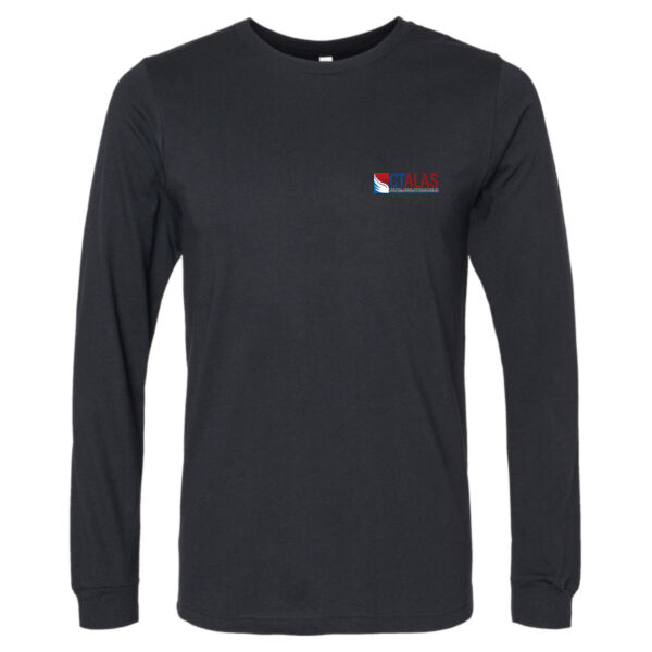 Central Texas ALAS Printed - Unisex Heather CVC Long Sleeve Tee Thumbnail