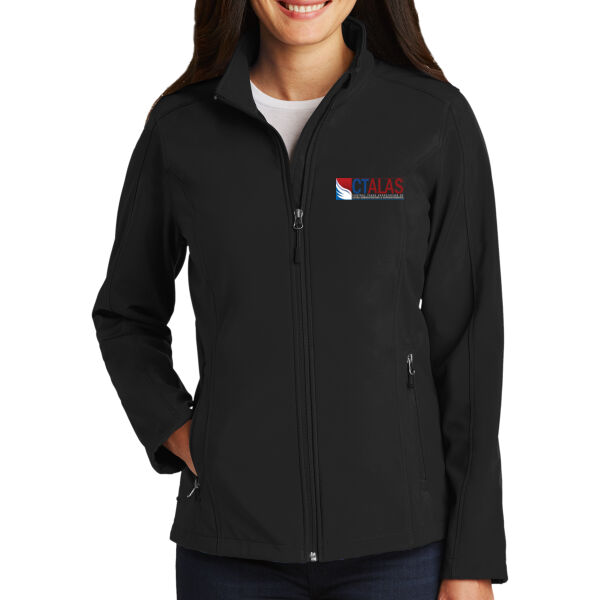 Central Texas ALAS Printed - Ladies Core Soft Shell Jacket Thumbnail