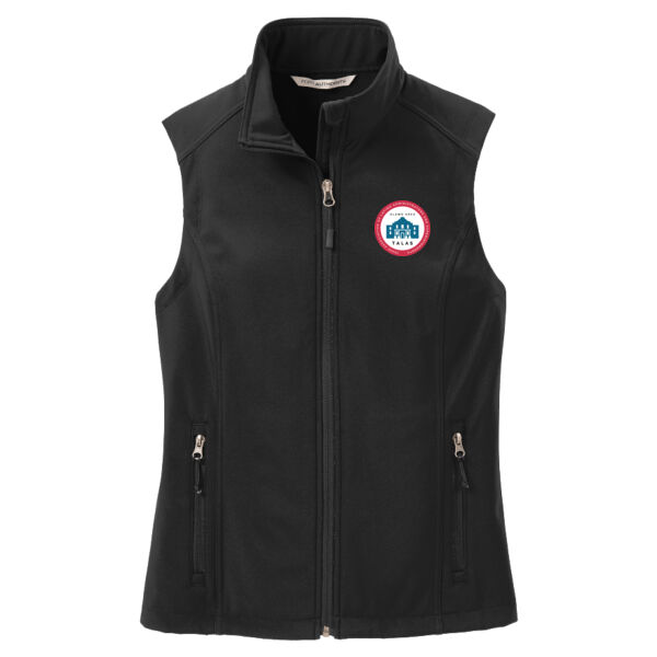 Alamo Texas ALAS Printed - Ladies Core Soft Shell Vest Thumbnail