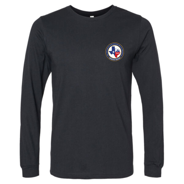 North Texas ALAS Printed - Unisex Heather CVC Long Sleeve Tee Thumbnail