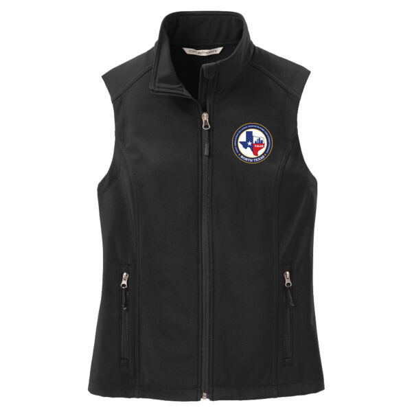 North Texas ALAS Printed - Ladies Core Soft Shell Vest Thumbnail