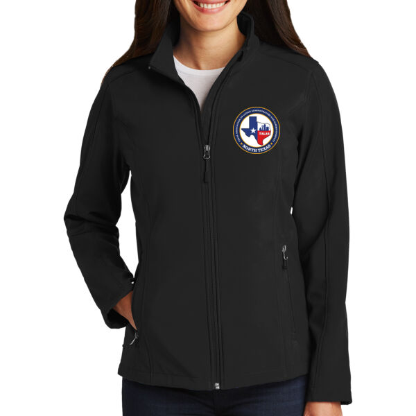 North Texas ALAS Printed - Ladies Core Soft Shell Jacket Thumbnail