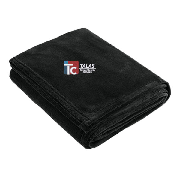 Tarrant County Texas ALAS Embroidered - Oversized Ultra Plush Blanket Thumbnail